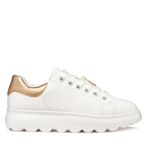 Sneakersy Geox J Puffypop Girl J65MRA 00085 C1Z8W S Biały