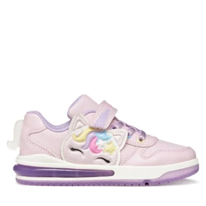 Sneakersy Geox J Sketlite Girl J65NWB 0EWBC C8842 D Różowy