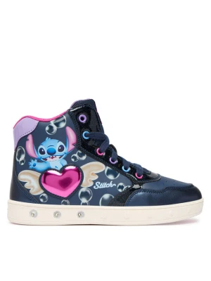 Sneakersy Geox J Skylin Girl J668WE 054AJ C4268 D Granatowy