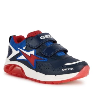 Sneakersy Geox J Spaziale Boy J36CQA 0BU11 C0735 S Granatowy