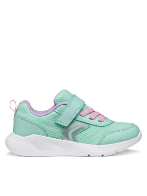 Sneakersy Geox J Sprintye Girl J36FWB 01454 C3BE8 D Zielony