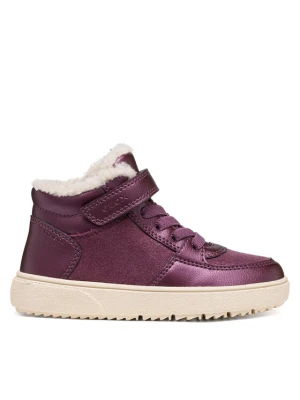 Sneakersy Geox J Theleven Girl B Abx J56HTA 077AJ C8017 M Fioletowy