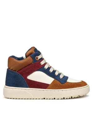 Sneakersy Geox J Theleven J46LDC 05422 C1MD6 D Brązowy