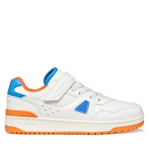 Sneakersy Geox J Washiba Boy J65LQA 054FU C0422 S Biały
