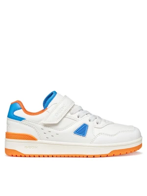 Sneakersy Geox J Washiba Boy J65LQA 054FU C0422 S Biały