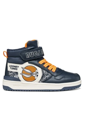 Sneakersy Geox J Washiba Boy J66LQF 054FU C0659 M Granatowy