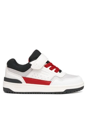 Sneakersy Geox J Washiba Boy J66LQH 0BC15 C0050 S Biały