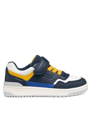 Sneakersy Geox J Washiba Boy J66LQH 0BC15 C0657 S Granatowy