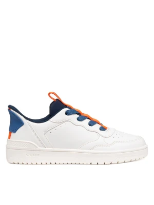 Sneakersy Geox J Washiba Fast In Boy J65NRA 05415 C0899 S Biały
