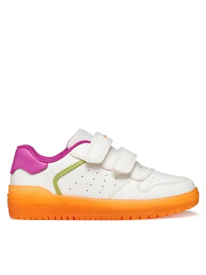 Sneakersy Geox J Washiba Girl J45HXB 0003W C0422 S Biały