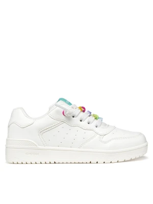 Sneakersy Geox J Washiba Girl J45HXD 000BC C0653 S Biały
