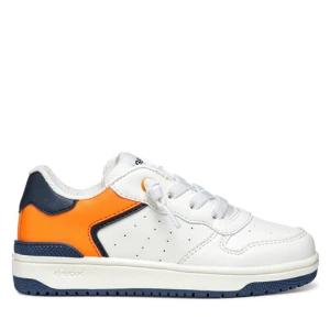 Sneakersy Geox J Washiba J45LQB 5411 C1383 M Biały
