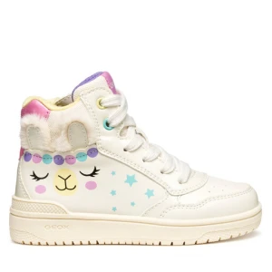 Sneakersy Geox J Washiba J56HXE 0BCKN C1M0G D Biały