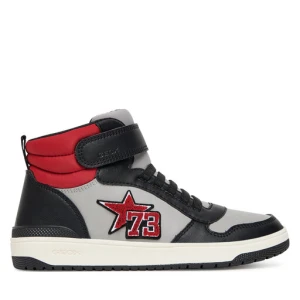 Sneakersy Geox J Washiba J56LQC 054FU C0043 D Szary