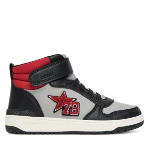 Sneakersy Geox J Washiba J56LQC 054FU C0043 S Szary