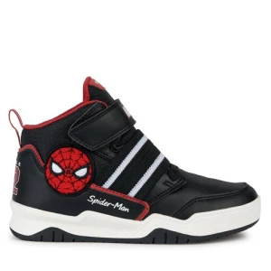 Sneakersy Geox SPIDER-MAN J Perth Boy J367RD 05411 C0048 S Czarny