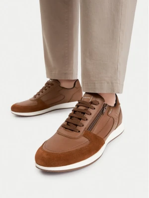 Sneakersy Geox U Avery U65H5A 0BC22 C6001 Brązowy