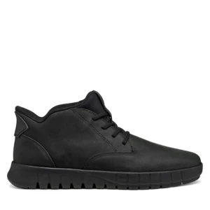 Sneakersy Geox U Flextride Plus U56MAB 000FF C9999 Czarny