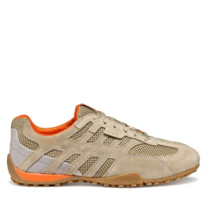 Sneakersy Geox U Snake Original U55MNA 02214 C5004 Beżowy