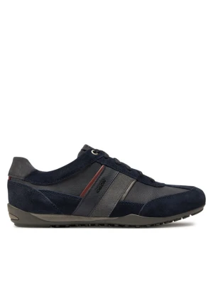 Sneakersy Geox U Wells C U52T5C 022ME CF47J Granatowy