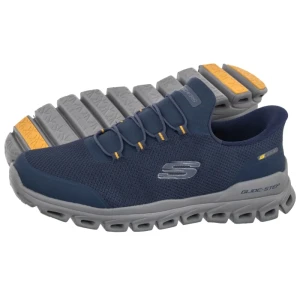 Sneakersy Glide-Step Remnynt Navy / Yellow 233017 / NVYL (SK373-a) Skechers