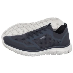 Sneakersy Granatowe B6600-14 Blue (RI270-a) Rieker