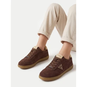 Sneakersy Guess CEO-BI12-3210-02(CH) Brązowy
