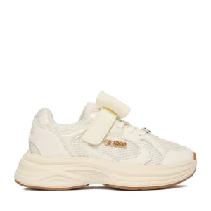 Sneakersy Guess CEO-BIC29275JJKF3GG Écru