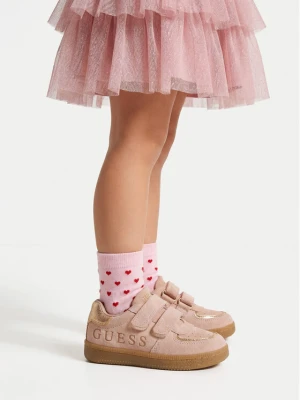 Sneakersy Guess CEO-CI12-SS2026(DZ) Różowy