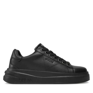 Sneakersy Guess Elbina FLFELB LEA12 Czarny