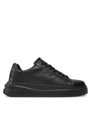 Sneakersy Guess Elbina FLFELB LEA12 Czarny