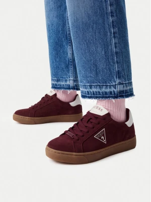 Sneakersy Guess EO-BI12-3210-02 Bordowy