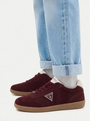 Sneakersy Guess EO-BI12-3210-02 Bordowy