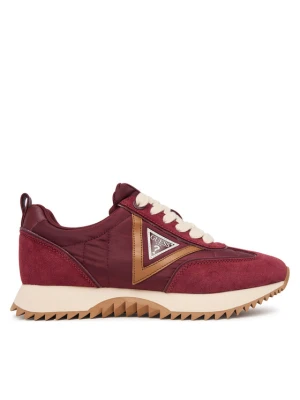 Sneakersy Guess FLFBA2 FAB12 Bordowy