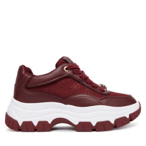 Sneakersy Guess FLFBRT ELE12 Bordowy
