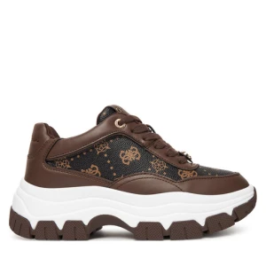 Sneakersy Guess FLFBRT PEL12 Brązowy
