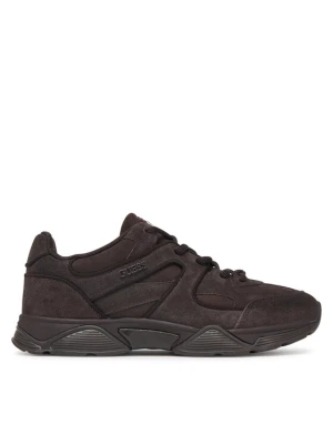 Sneakersy Guess FLFCOL SUE12 Brązowy ciemny