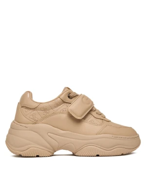 Sneakersy Guess FLFHNN ELE12 Beżowy