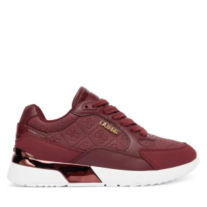 Sneakersy Guess FLFM16 ELE12 Bordowy