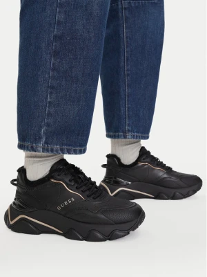 Sneakersy Guess FLFMI4 ELE12 Czarny