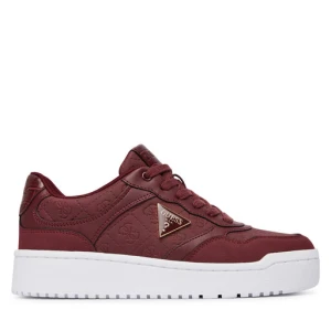 Sneakersy Guess FLFMR9 FAL12 Bordowy