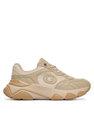 Sneakersy Guess FLFMRZ ELE12 Brązowy