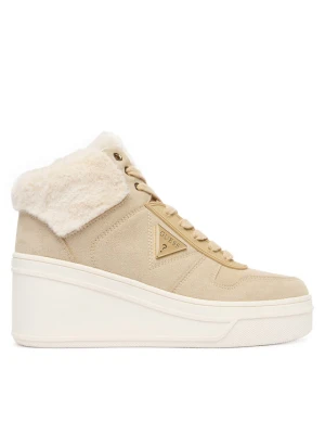 Sneakersy Guess FLFRFR SUE12 Beżowy