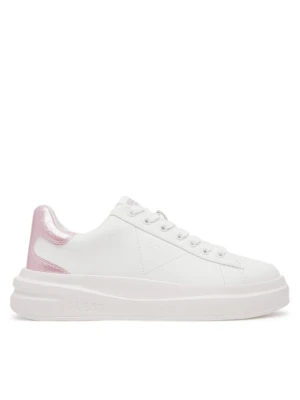 Sneakersy Guess FLJBIN LEA12 Biały