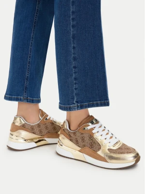 Sneakersy Guess FLJM19 FAL12 Złoty