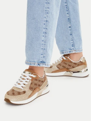 Sneakersy Guess FLJM19 FAL12 Złoty