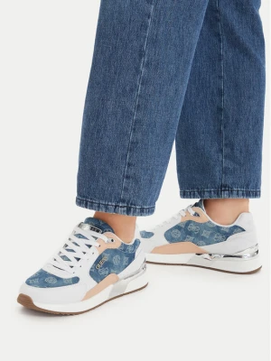 Sneakersy Guess FLJM20 DEN12WH Niebieski