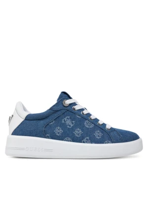 Sneakersy Guess FLJRN2 DEN12 Niebieski