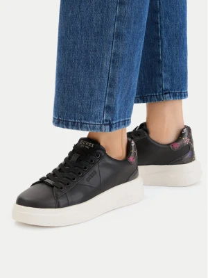 Sneakersy Guess FLPE11 LEA12 Czarny