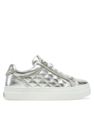 Sneakersy Guess FLPGRA ELE12 Srebrny